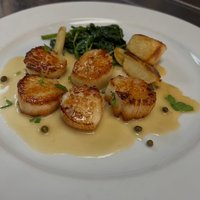 Perfectly seared, buttery, and made to impress. ✨ Our scallops are waiting for you ...